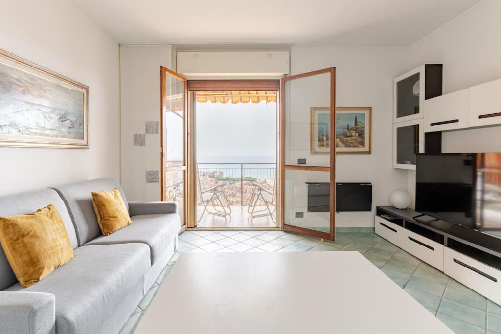Thekeystudio, La Casa Del Mare Azzurro With Seaview ヴェンティミーリア エクステリア 写真